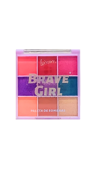 LUISANCE PALETA DE SOMBRA BRAVE GIRL L3177 COR B