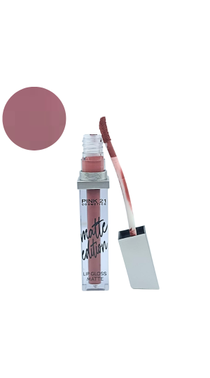 PINK 21 LIP GLOSS MATTE EDITION 5ML COR 09