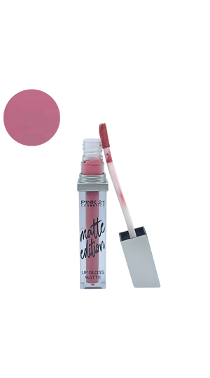 PINK 21 LIP GLOSS MATTE EDITION 5ML COR 10