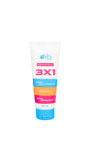 ISIS SABONETE FACIAL 3X1 100ML