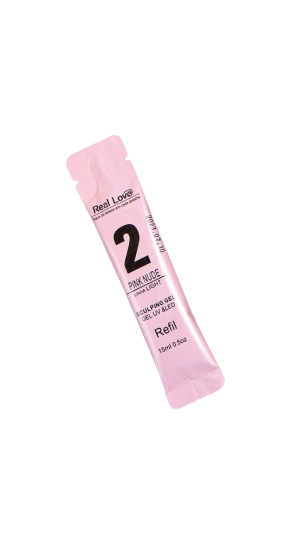 REAL LOVE GEL SCULPING REFIL 15ML  02 PINK NUDE