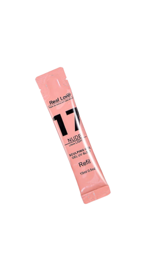 REAL LOVE GEL SCULPING REFIL 15ML 17 NUDE