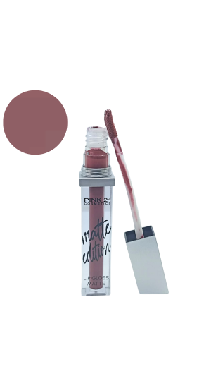 PINK 21 LIP GLOSS MATTE EDITION 5ML COR 06